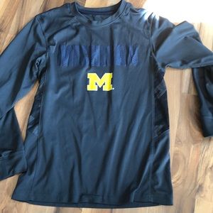 Michigan Dry Fit Long sleeve